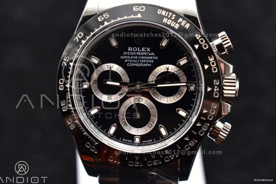 SH Dial 1:1 733 SS and Daytona Case Black Trendy Best 904L Edition APSF 116500 Bracelet 0302